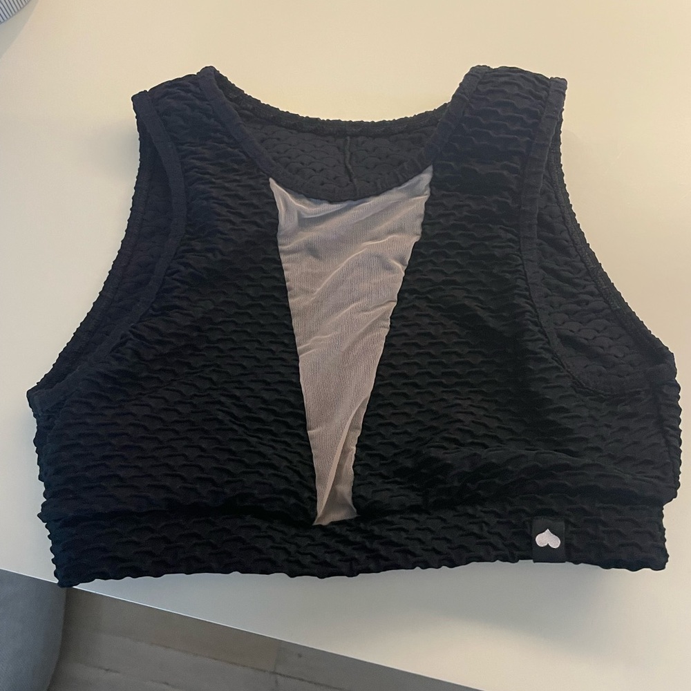 Booty by Brabants mesh sports bra